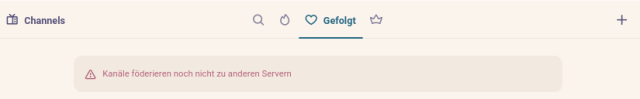 Kanäle - gefolgt